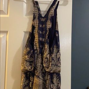 Jessica Simpson sleeveless maxi dress with belt